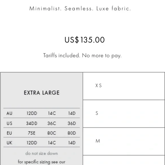 Ark Swimwear Black Deep V One Piece XL - Picture 6 of 6